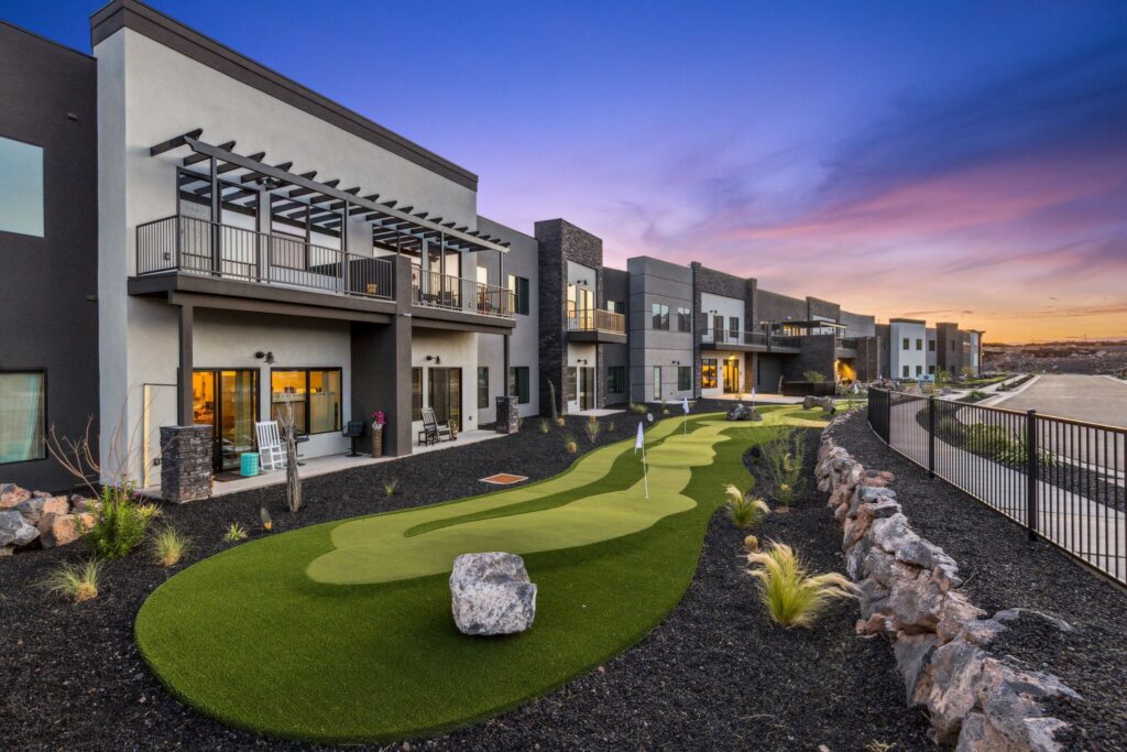 Exterior view of community