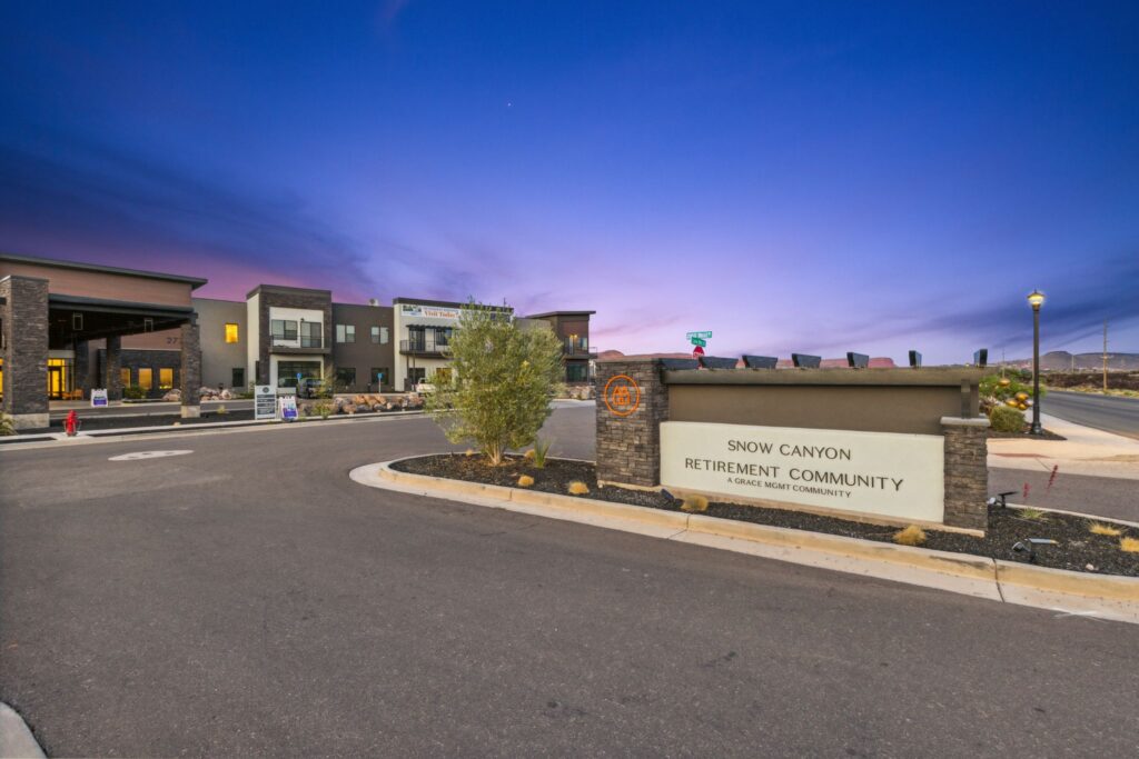 Entrance of community
