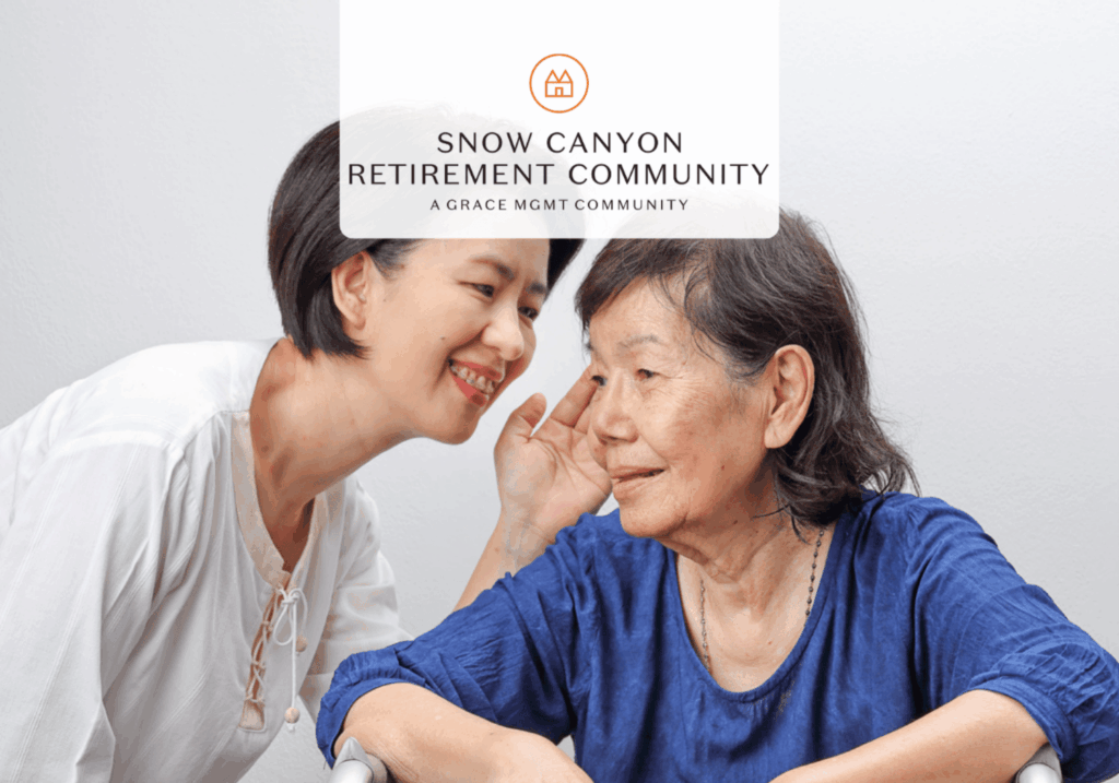 Snow Canyon - Tinnitus - Snow Canyon two women talking